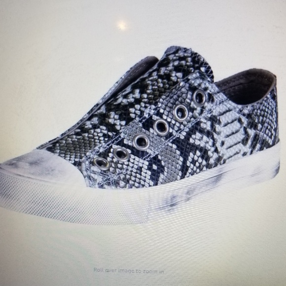 naughty monkey Shoes - Womens naughty monkey faux snakeskin sneakers. 6.5